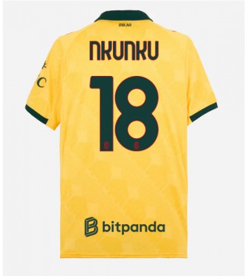 AC Milan Christopher Nkunku #18 Tredjetrøje 2025-26 Kortærmet